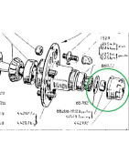 Hub hat wrench for C4F C6F