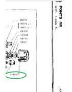 Hub hat wrench for C4F C6F