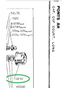 Hub hat wrench for C4F C6F