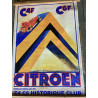 Affiche publicitaire "C4F C6F Citroën"