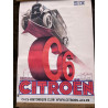 Affiche publicitaire "C6 Citroën"