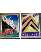 2 affiches publicitaires Citroën - Ensemble 1