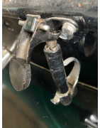 Engine hood attachment pad