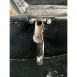 Engine hood attachment pad