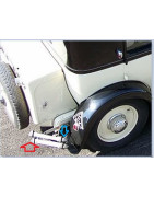 Embout pour pare-choc arrière Chromos -  Grand modèle pour Citroën C4G - C6G