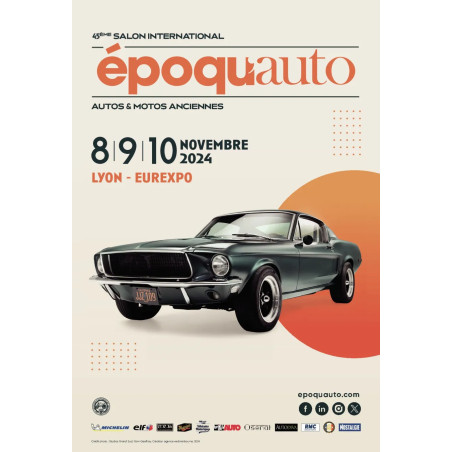 Billet salon Époq'auto 1 jours - 8, 9 ou 10 novembre 2024