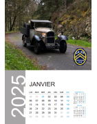 Calendrier 2025 Historique Club C4-C6