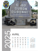 Calendrier 2025 Historique Club C4-C6