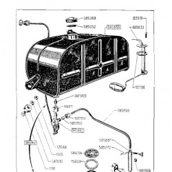 Silentbloc de réservoir