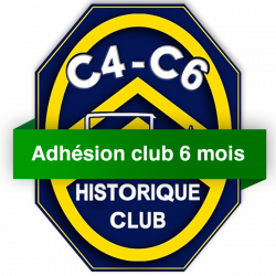 Adhésion au C4 C6 Historique Club - 6 mois (2è semestre)