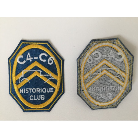 Sewing patch Club C4 C6 Historic